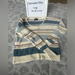 Abercrombie sweater- size large but fits like a sm/md